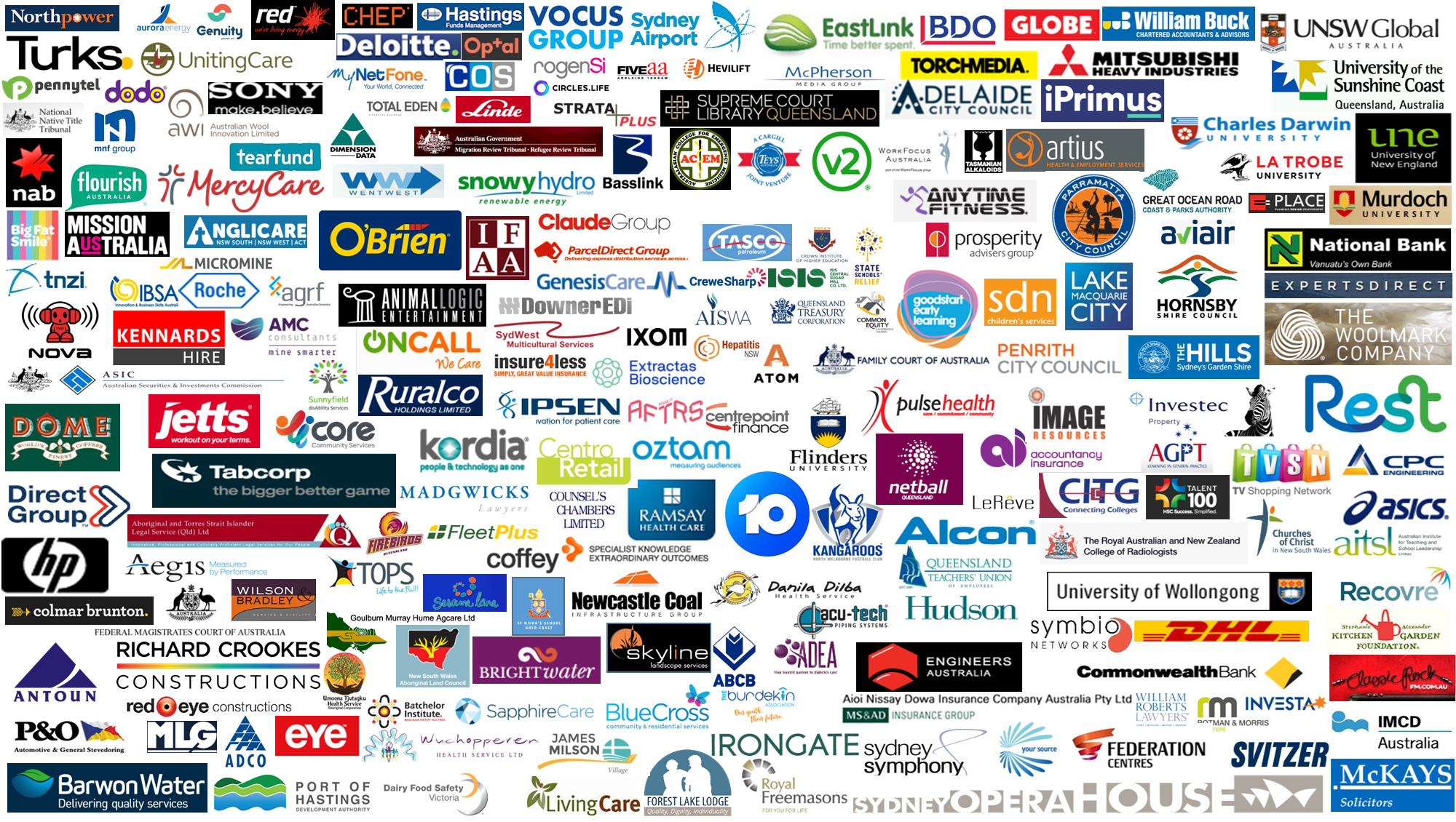 Trusted by leading Australian organisations